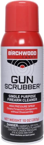 Vista 2 de Birchwood Casey, limpiador de armas de un solo uso/desengrasante, aerosol para limpieza de armas sin desmontaje
