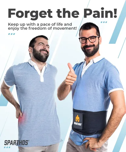 Vista 3 de Sparthos Cinturón de soporte de espalda [talla XL] x soporte de cadera [pierna derecha]