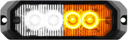 Vista 3 de GG Grand General Luz estroboscópica LED ámbar/ámbar 81800 (rectángulo de 4 pulgadas 4, 14 modos, 9 ~ 36 V)