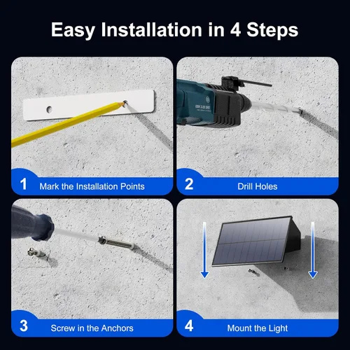 Vista 8 de 12 Pack de luces solares para pared arriba y abajo, luces LED impermeables para vallas decorativas al aire libre, lámparas de jardín para terraza