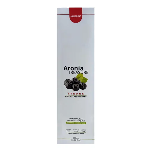 Vista 4 de [2 Aronia Treasure] Jugo de bayas 100% Aronia (Chokeberry): suministro de 1 mes, 1 disparo por día