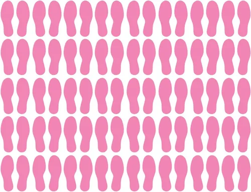 Vista 66 de LiteMark Calcomanías de vinilo para piso, calcomanías de línea para suelo de aula, oficinas, bailes, eventos, marcadores de puntos duraderos con Azul