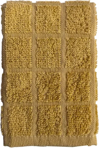 Paquete de 6 paños de cocina para ventana, altamente absorbentes, 100% algodón, para lavar platos, tamaño: 12 x 12 pulgadas. Bronceado