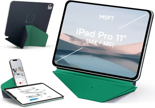 Vista 29 de MOFT Soporte dinámico para tablet compatible con iPad mini A17 Pro 2024 y iPad mini 6th A15 2021, funda magnética delgada para tablet con más de 20