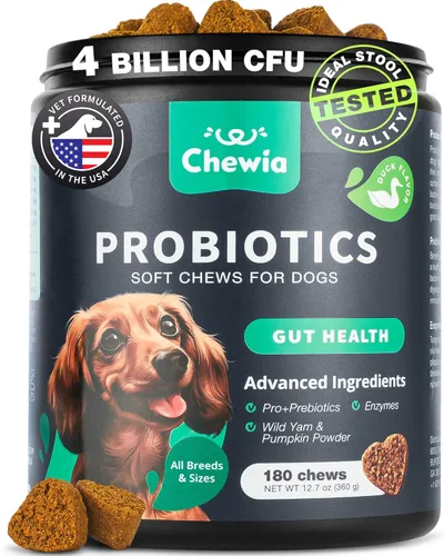 Vista 15 de Masticables calmantes para el alivio de la ansiedad de los perros, masticables suaves para perros, melatonina, extracto de manzanilla, raíz