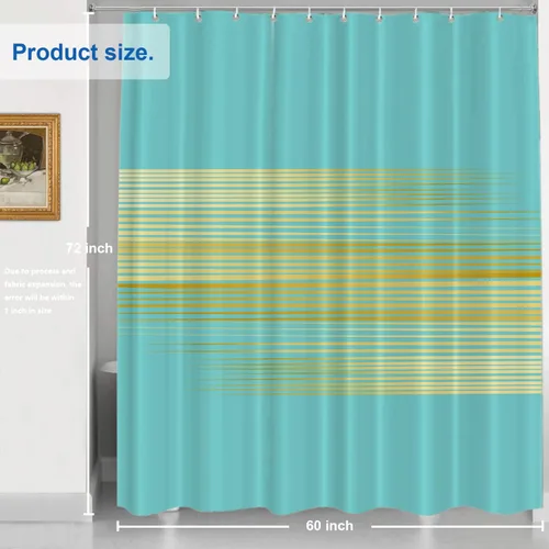 Vista 592 de Shrahala Father and Child Embracing No Hooks Shower Curtain with Snap in Liner Set, Tender Moment Captured Bathroom Décor Polyester Fiber Waterproof