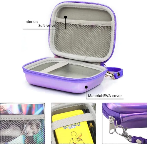 Vista 3 de Frankmate Pequeña funda rígida de transporte para Fujifilm Instax Mini Link Smartphone Impresora 2 1 Funda protectora EVA Bolsa de almacenamiento
