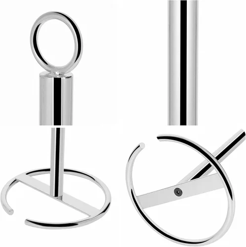 Vista 7 de NearMoon Soporte de papel higiénico para baño, soporte independiente con reserva, soporte para 4 rollos de papel de espacio para encimera de Acabado