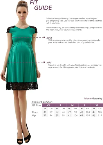 Vista 5 de Momo Maternity Ropa de abrigo Faye - Abrigo plisado de lana para mujer chaqueta de invierno para embarazo talla M