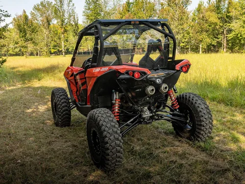 Vista 4 de SuperATV Kit de elevación resistente de 6 pulgadas para Can-Am Maverick Standard/X MR/X RS/X RS-DPS/MAX Standard (ver ajuste) Negro - Kit completo