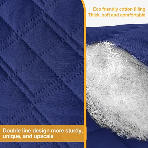 Vista 4 de Arfntevss Juego de 2 fundas para sofá modular, 100% impermeables, en forma de L, para perros, a prueba de mascotas, universales, en forma de L