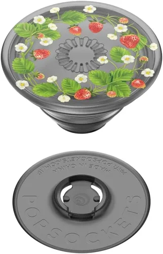 Vista 5 de PopSockets Agarre adhesivo para teléfono, soporte, soporte para teléfono, fruta - recolección de bayas