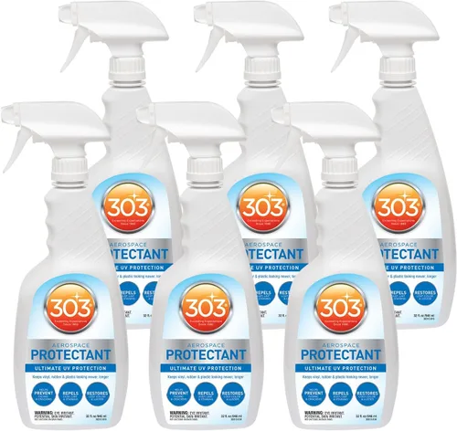 Vista 20 de Protector de vinilo 303 (30302) Protector UV en aerosol para vinilo, plástico, caucho, fibra de vidrio, y más