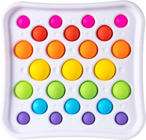 Fat Brain Toys Dimpl Pops Deluxe - La mejor experiencia de reventar, niños y adultos