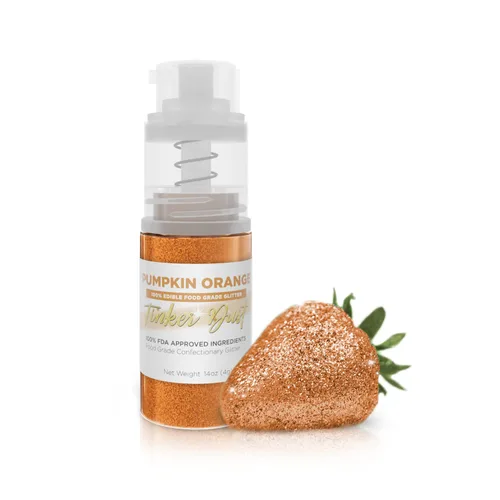Vista 11 de Bakell - Brillantina Negra Tinker Dust (4g, 1x Mini Bomba de Pulverización) Brillantina Comestible para Alimentos, Postres y Bebidas!