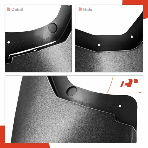 Vista 7 de A-Premium Juego de 4 unidades de guardabarros con accesorios compatibles con Chevrolet Silverado 1500, Silverado 2500 HD 3500 HD 2007-2014