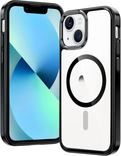 Vista 271 de FNTCASE para iPhone Air Case Clear: Fundas magnéticas para teléfono con protector de pantalla a prueba de caídas, compatibles con Magsafe, delgadas