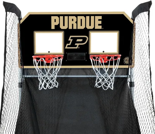 Vista 2 de Pop-A-Shot - Home Dual Shot with NCAA Graphics l Sensor Scoring l 16 Game Modes l 7 Balls l Foldable Storage l for All NCAA Fans