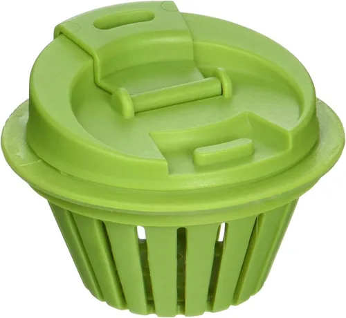 Vista 13 de Jarware Tapa de infusión de frutas para frascos Mason de boca regular, color verde (paquete de 2)