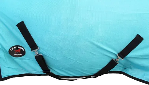 Vista 3 de CHALLENGER 84" Caballo Malla Verano FlySheet Spring Airflow Turquesa 7301