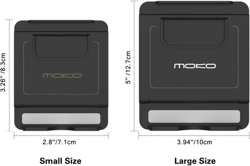 Vista 9 de MoKo Soporte para teléfono/tableta, soporte plegable para tableta compatible con iPhone 17/17 Air/17 Pro/17 Pro Max, iPhone 16/Pro/Pro Max/Plus