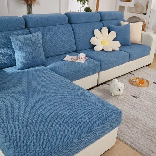 Vista 10 de Fundas de cojín para sofá, fundas de cojín lavables para mascotas, funda protectora elástica antideslizante para muebles