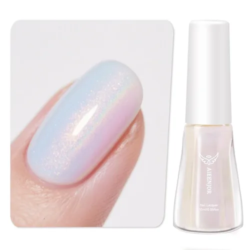 Vista 17 de Esmalte de uñas negro, esmalte de uñas de secado rápido, sin rayas, esmalte de uñas de larga duración para uñas de boda de otoño, manicura acogedora