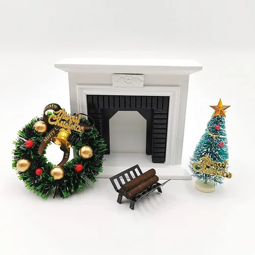 Vista 3 de 1:12 casa de muñecas miniatura barbacoa parrilla horno modelo, carro asado leña soporte soporte herramienta cocina accesorios