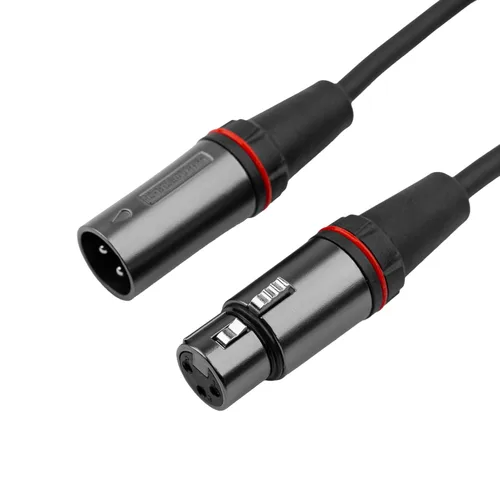 Vista 12 de Por Gator Cases Headliner Series Premium 3 Foot XLR Cable de micrófono (GCWH-XLR-03)