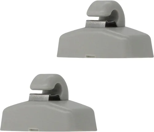 2 PCS Interior parasol gancho clip soporte apto para Volkswagen Golf Passat B5 B6 Jetta Mk4 Beetle Polo Seat Skoda etc.OEM: 3B0857561A.3B0857563.