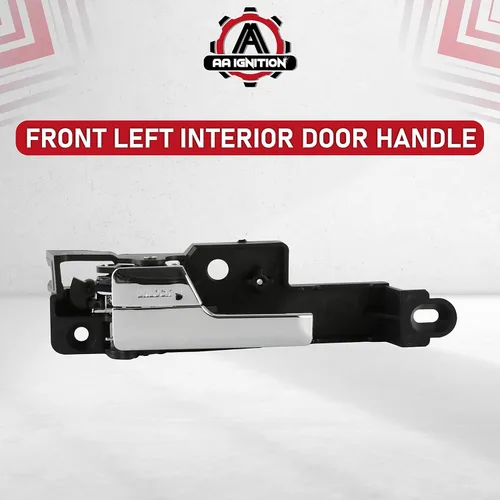 Vista 6 de Manija de puerta interior delantera izquierda cromada, compatible con vehículos Ford, Lincoln y Mercury - Fusion 2006 - 2012, MKZ 2007 - Zephyr