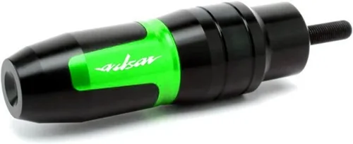 Vista 9 de Accesorios de motocicleta para Bajaj para Pulsar 200 NS 200 RS 200 AS Marco Crash Pads Protector deslizante de escape (color : A negro)