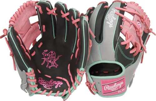 Vista 11 de Rawlings Guante de béisbol Heart of The Hide Encaje tradicional Tamaños 11.25" - 12.75" Múltiples estilos