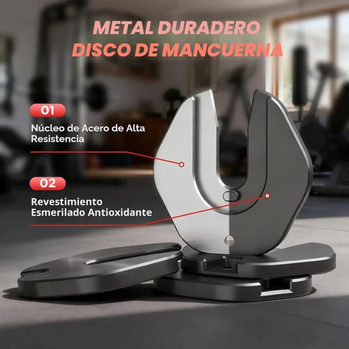 Vista 6 de Adjustable Dumbbells Set of 2, Durable Weights Dumbbells Set, 10 in 1 Weights Set with Anti-Slip Grip, 25/55/52.5LBS Fast Adjust Gym Equipment Space