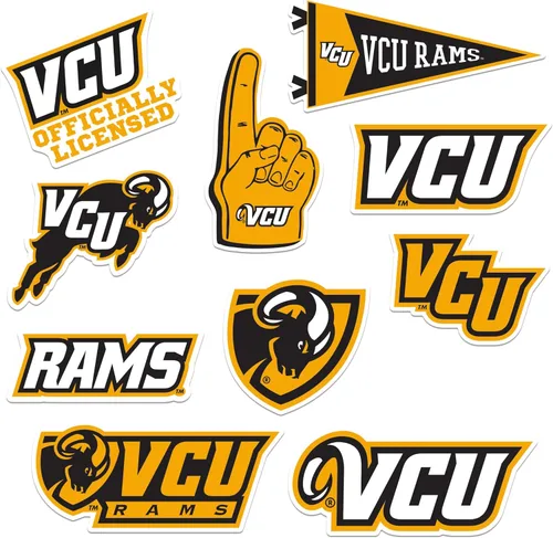 Vista 27 de American University Paquete Variado de 10 Calcomanías Grandes de Vinilo de Lujo - Laptop, Botella de Agua, Scrapbooking, Tableta, Monopatín