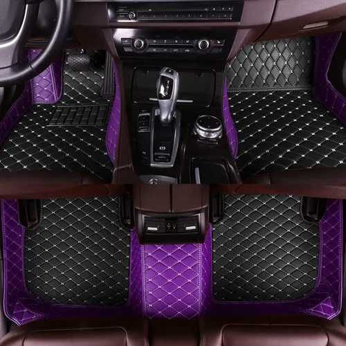 Vista 14 de Alfombra de piso de coche para A B C CLA CLS CLK GLE GLS GLA GLB GLC GLK GL ML G S SL CL SLC R SLK EQA EQB EQC EQS EQE Alfombras impermeables