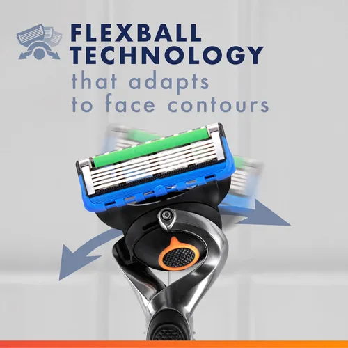 Vista 6 de Gillette Fusion ProGlide - Maquinilla de afeitar para hombres, mango + 4 recambios de cuchillas, regalos navideños para hombres