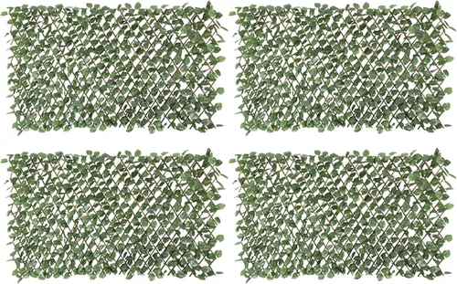 Vista 17 de Windscreen4less Pantalla de Valla de Privacidad de Hiedra Artificial Expandible con Hojas Sintéticas para Exterior Interior Patio Trasero Balcón