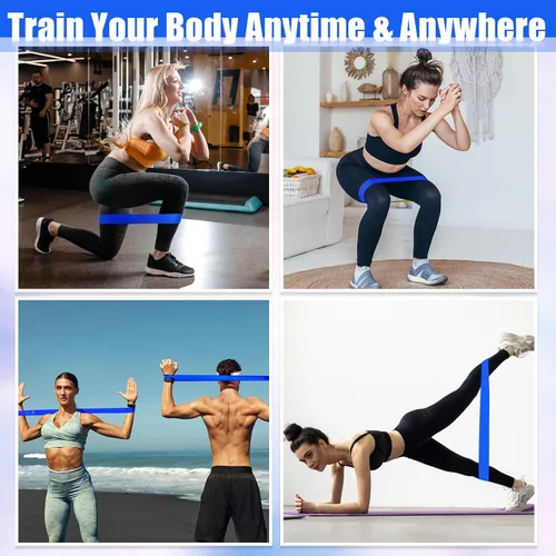 Vista 6 de Deekin - Bandas de Resistencia, Bandas de Bucle de Resistencia para Ejercicio, Equipo de Ejercicio Elástico, Anillo Elástico para Mujeres y Hombres