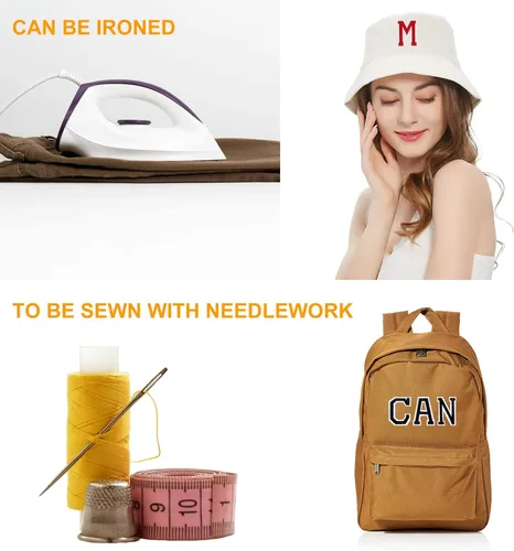 Vista 4 de Jongdari 30 piezas de números para planchar para ropa, pequeños parches de números bordados con adhesivo planchado, 3 juegos de 0-9 apliques