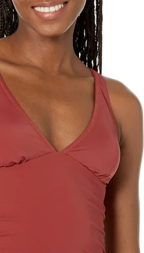 Vista 3 de Tienda Essentials Top de baño tankini para mujer (disponible en tallas extragrandes)