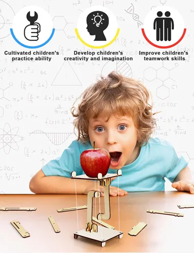 Vista 3 de Poraxy Kits STEM 6 en 1 para niños de 8 a 10 años, proyectos de experimentos educativos de construcción científica de 8 a 12 años, rompecabezas