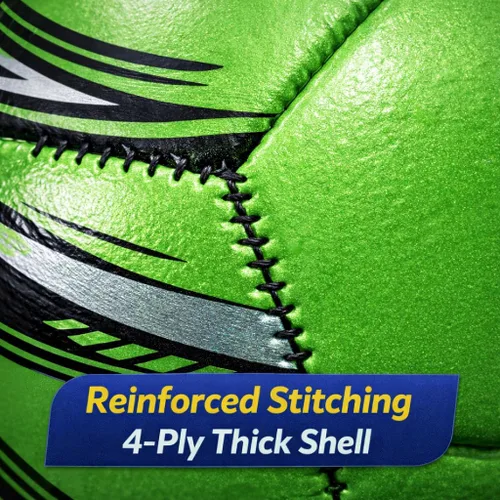 Vista 6 de Western Star Soccer Ball Helix- Size 3 4 5 - Official Match Grade Soccer Balls - Attractive and Durable Design