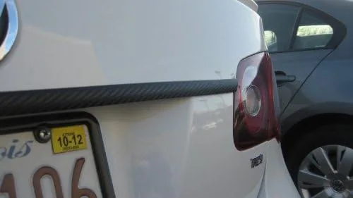 Vista 7 de Compatible con modelos DAEWOO LEGANZA 1999-2002 de fibra de carbono para maletero/portón trasero moldeado 2000 2001 99 00 01 02