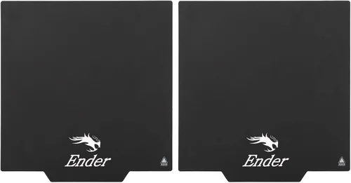 Vista 9 de 2 piezas Creality Original Ultra extraíble magnética 3D Impresora Superficie de construcción Funda para cama térmica para Ender 3/Ender 3 Pro/Ender