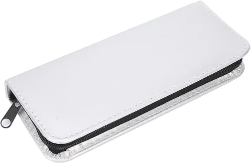 Bolsa de cuero sintético para tijeras, estilista para peluquería, estuche para peluqueros, herramientas de peluquería, bolsa de funda portátil para