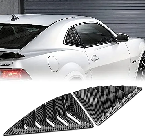 Vista 2 de Hyperspeed - Persianas laterales de ABS para ventana trasera de aire, 2 unidades, para Chevy Camaro LS LT SS Z/28 ZL1 1LT 2010, 2011, 2012, 2013
