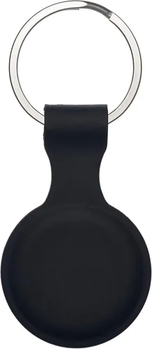 Vista 3 de Llavero de silicona para AirTag de Apple, juego de accesorios de seguridad con gancho para AirTag GPS Tracker Bluetooth. Protege llaves, bolsas