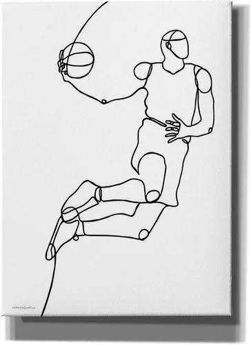 Vista 5 de Epic Graffiti 'Dunk' de Kamdon Kreations, lienzo de arte de pared Giclée, 26 x 30 pulgadas