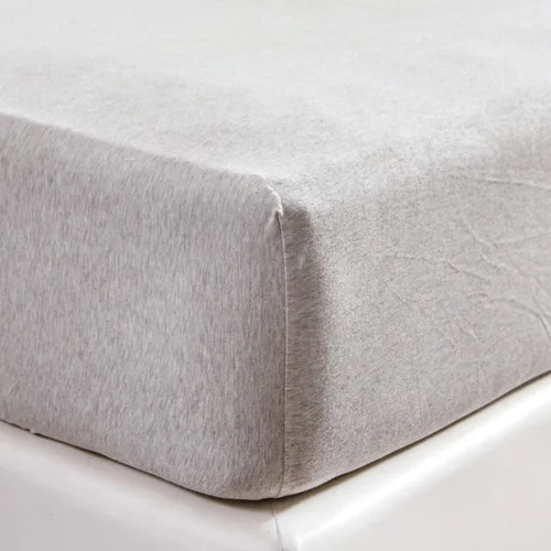 Vista 16 de PURE ERA Sábana bajera ajustable de algodón de punto de jersey (sin sábana encimera ni fundas de almohada) con bolsillo profundo de hasta 15 a 20